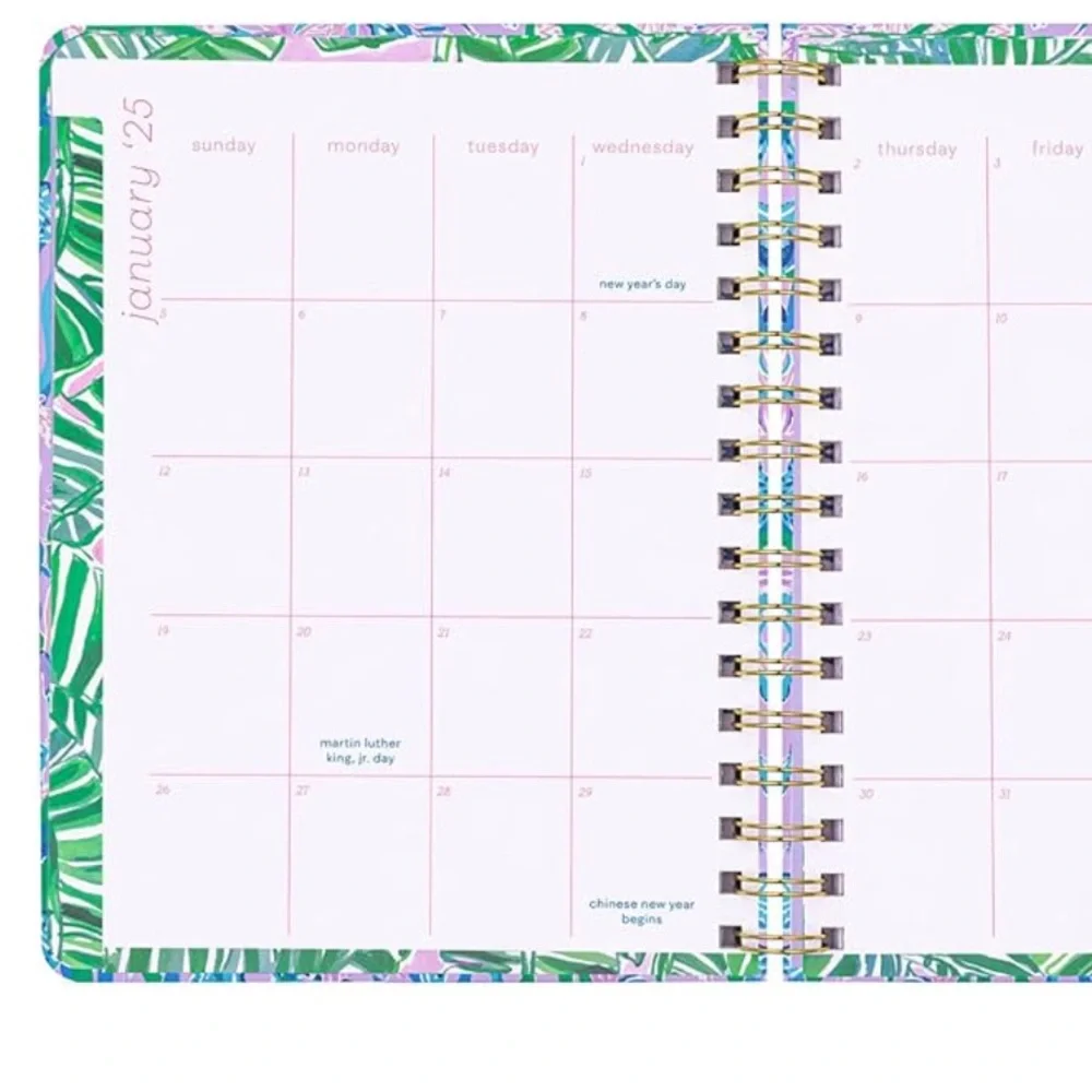 Lilly Pulitzer 17 Month Weekly Panner 2024-2025 Secret Escape